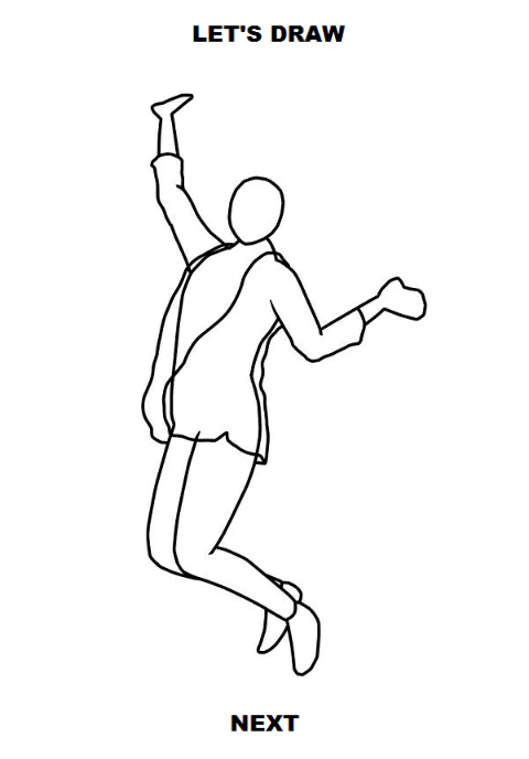 اسکرین شات 5 برنامه Draw Human Figures