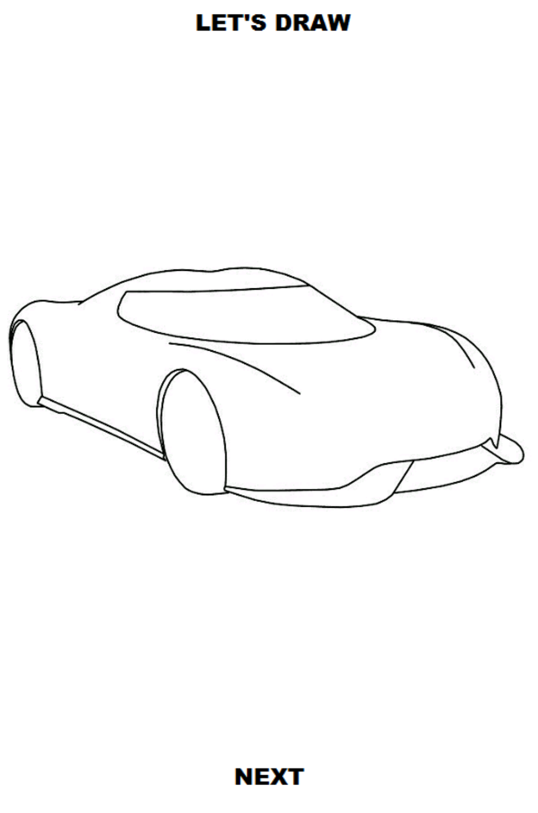 اسکرین شات 3 برنامه How to Draw Cars 2