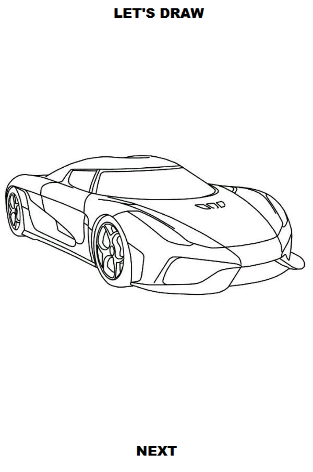 اسکرین شات 5 برنامه How to Draw Cars 2
