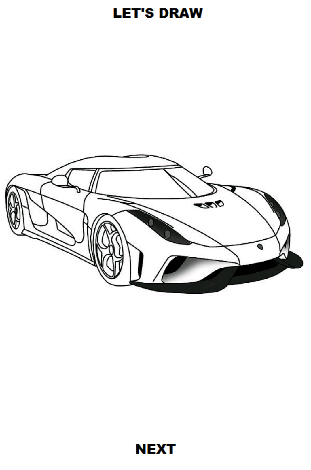 اسکرین شات 6 برنامه How to Draw Cars 2