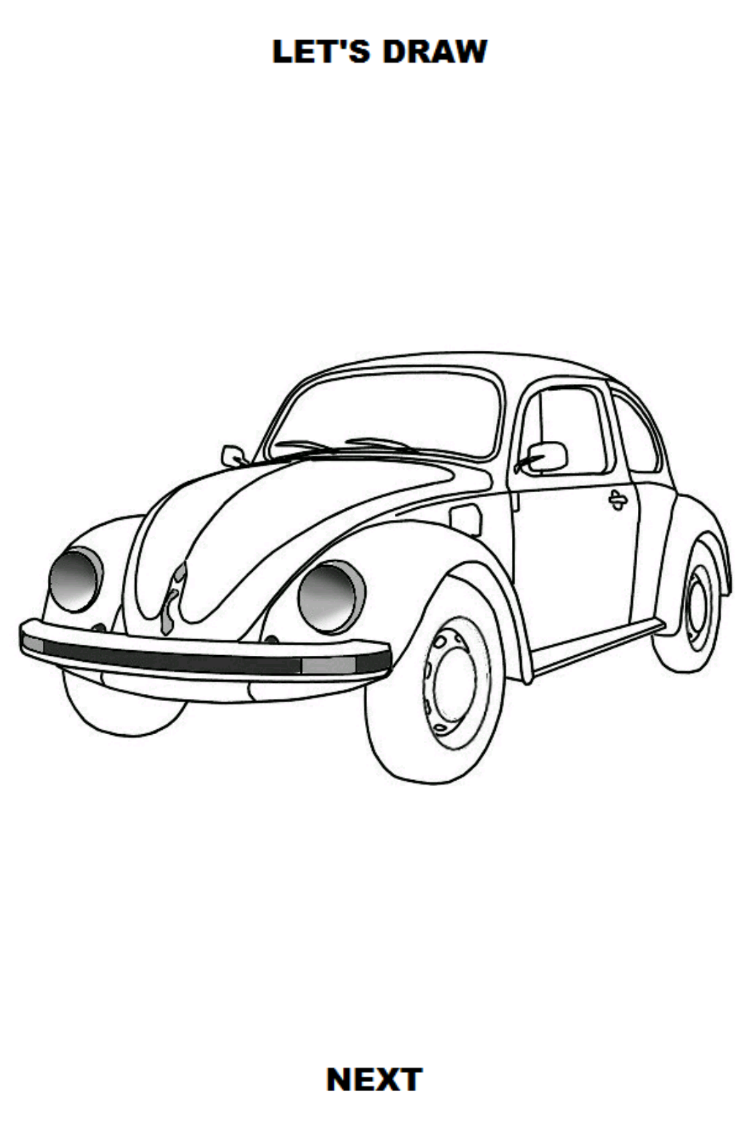 اسکرین شات 6 برنامه Draw Cars: Classic