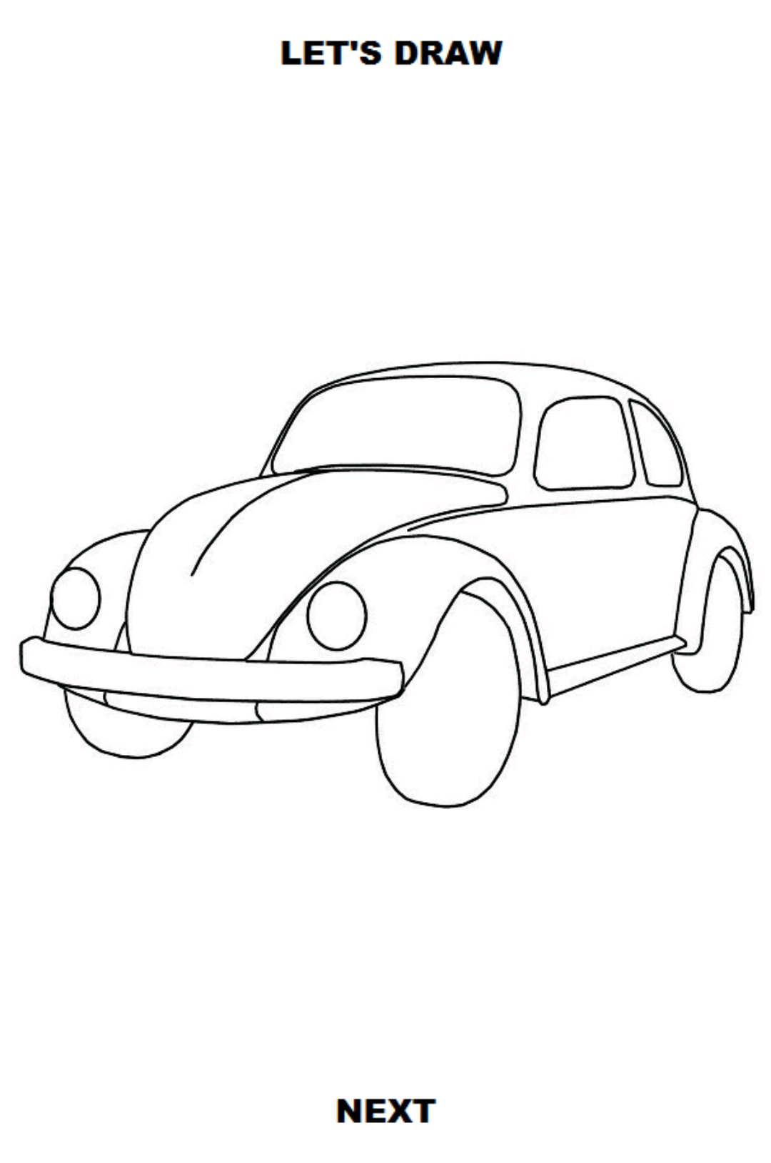 اسکرین شات 4 برنامه Draw Cars: Classic