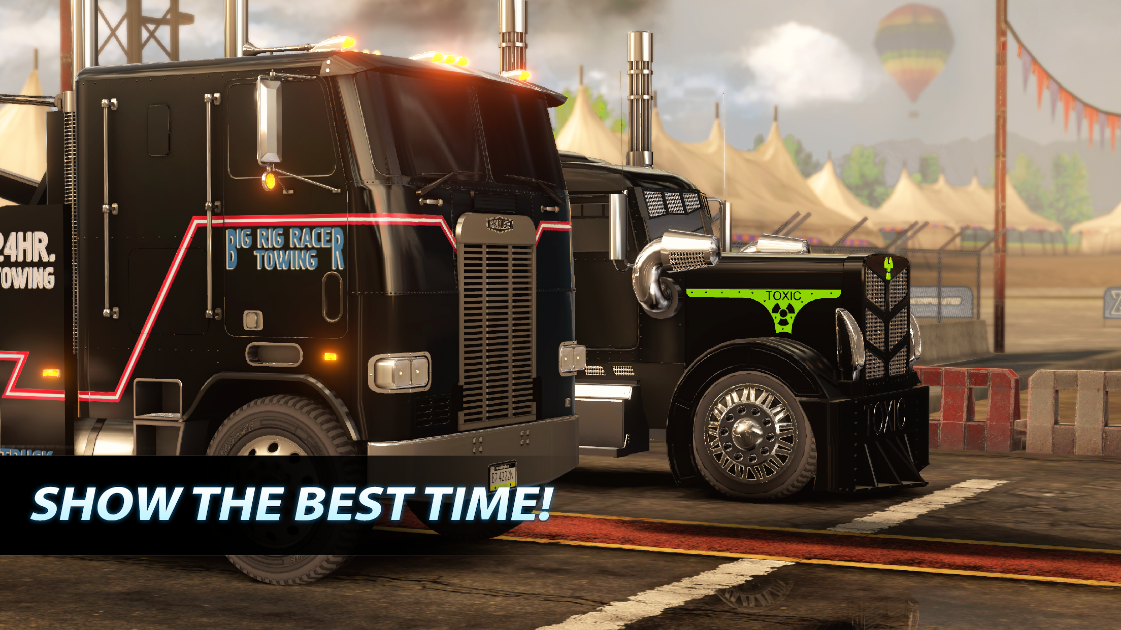 اسکرین شات 4 بازی Big Rig Racing: Drag racing