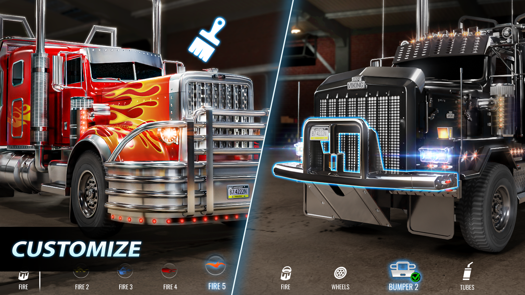 اسکرین شات 3 بازی Big Rig Racing: Drag racing