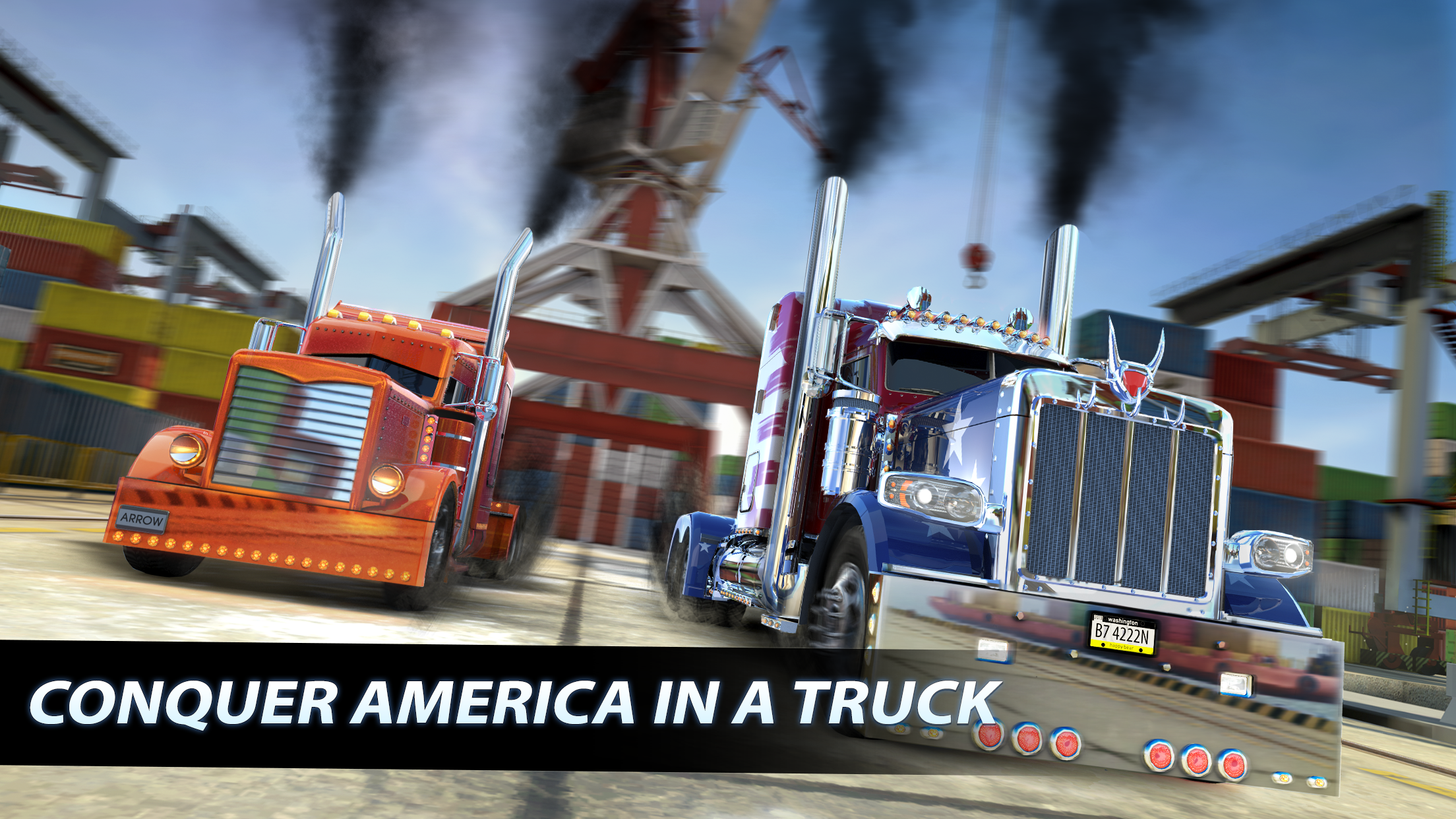 اسکرین شات 5 بازی Big Rig Racing: Drag racing
