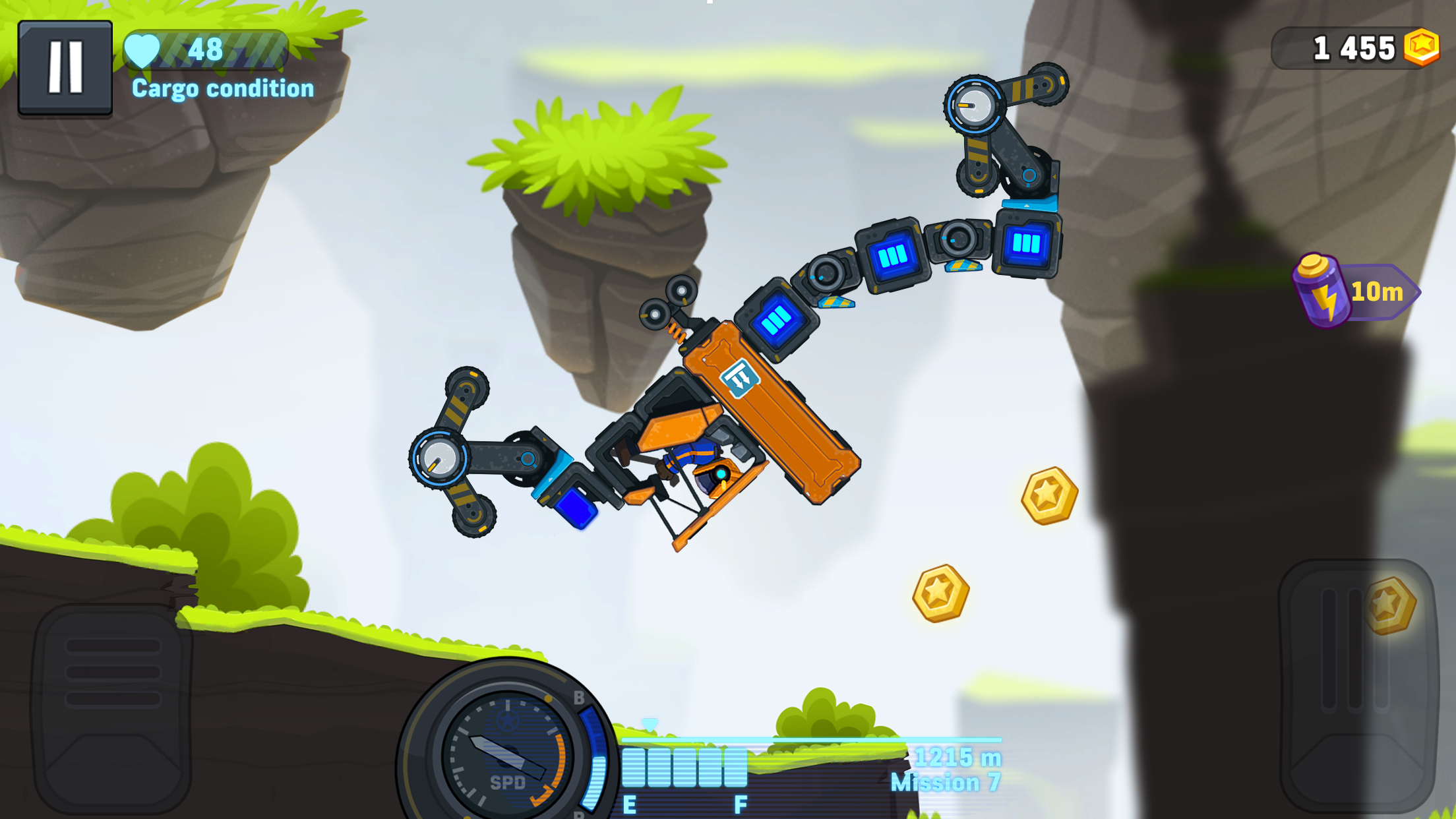 اسکرین شات 7 بازی Rovercraft 2 Race a space car