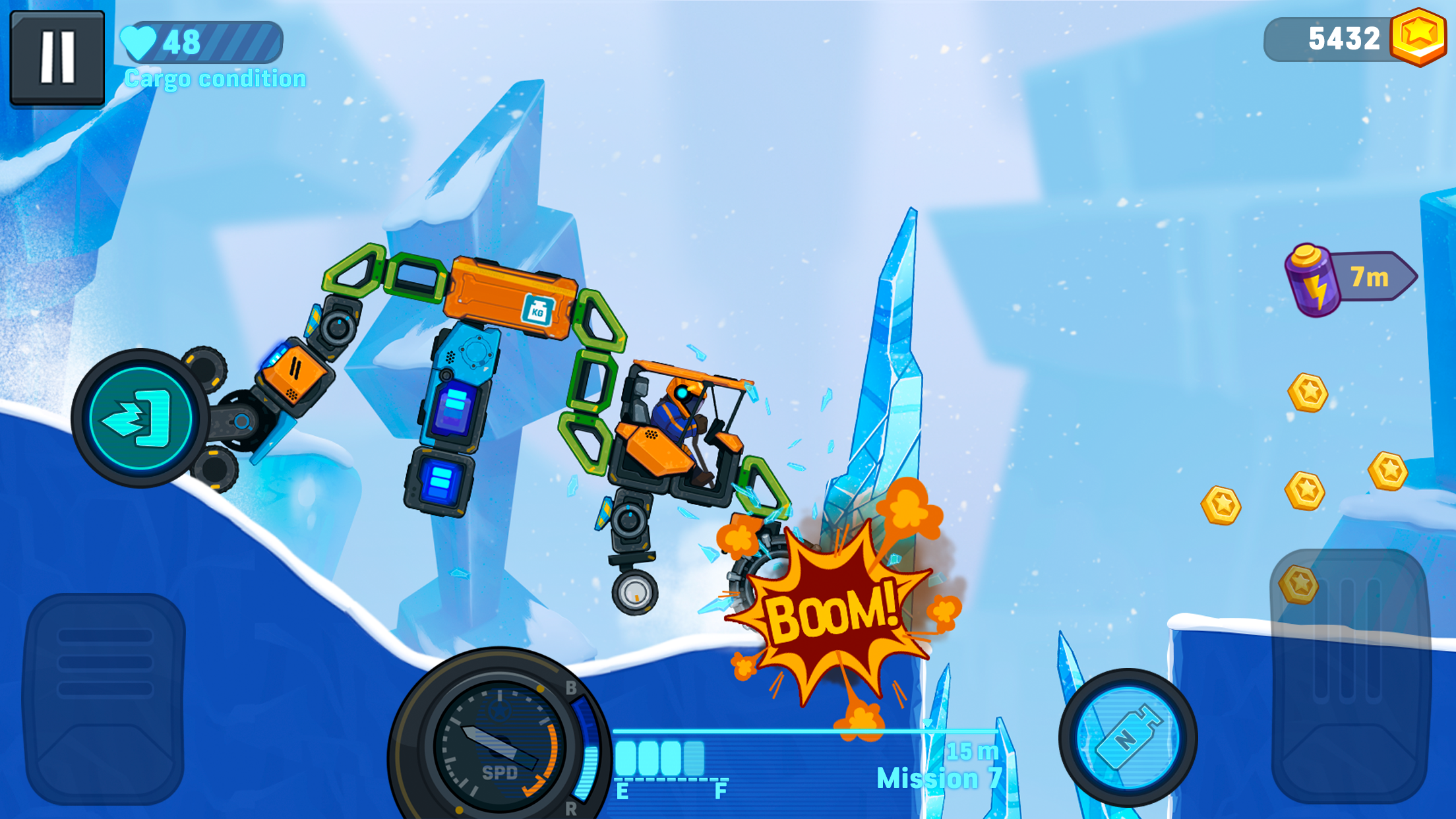 اسکرین شات 6 بازی Rovercraft 2 Race a space car