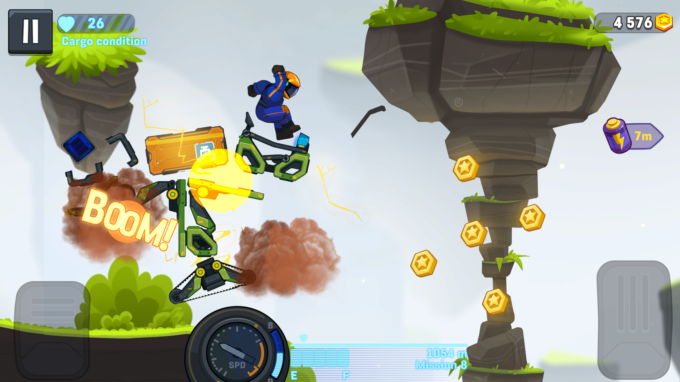اسکرین شات 8 بازی Rovercraft 2 Race a space car
