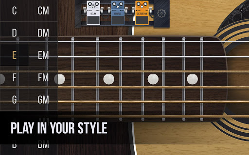اسکرین شات 3 بازی Real guitar - guitar simulator with effects