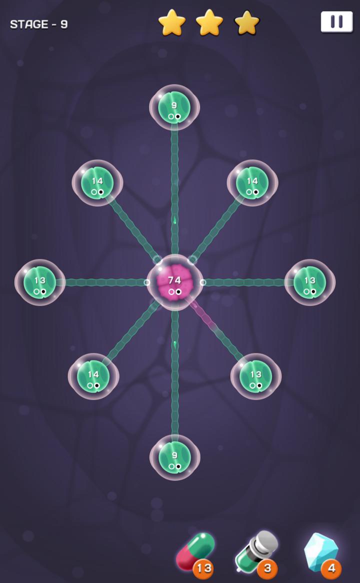 اسکرین شات 5 بازی Cell Expansion Wars
