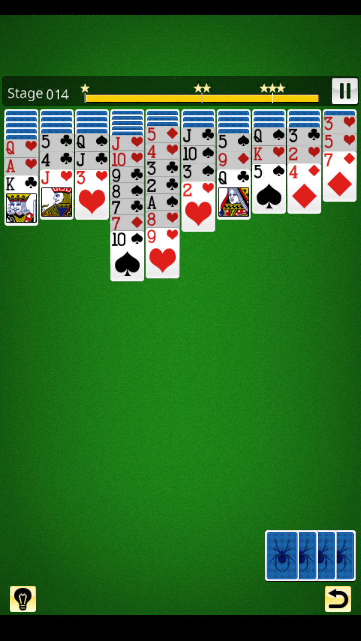 اسکرین شات 5 بازی Spider Solitaire King