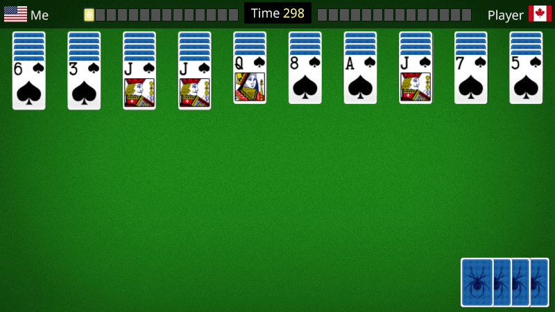 اسکرین شات 3 بازی Spider Solitaire King