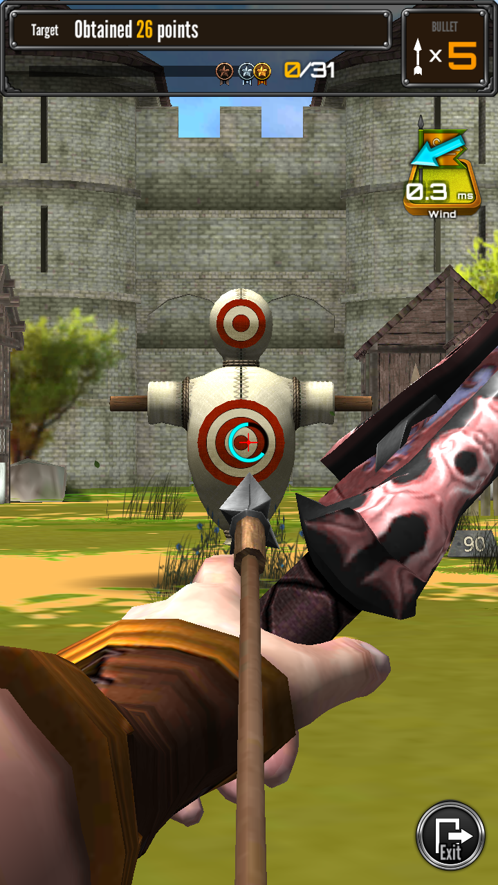 اسکرین شات 4 بازی Archery Big Match