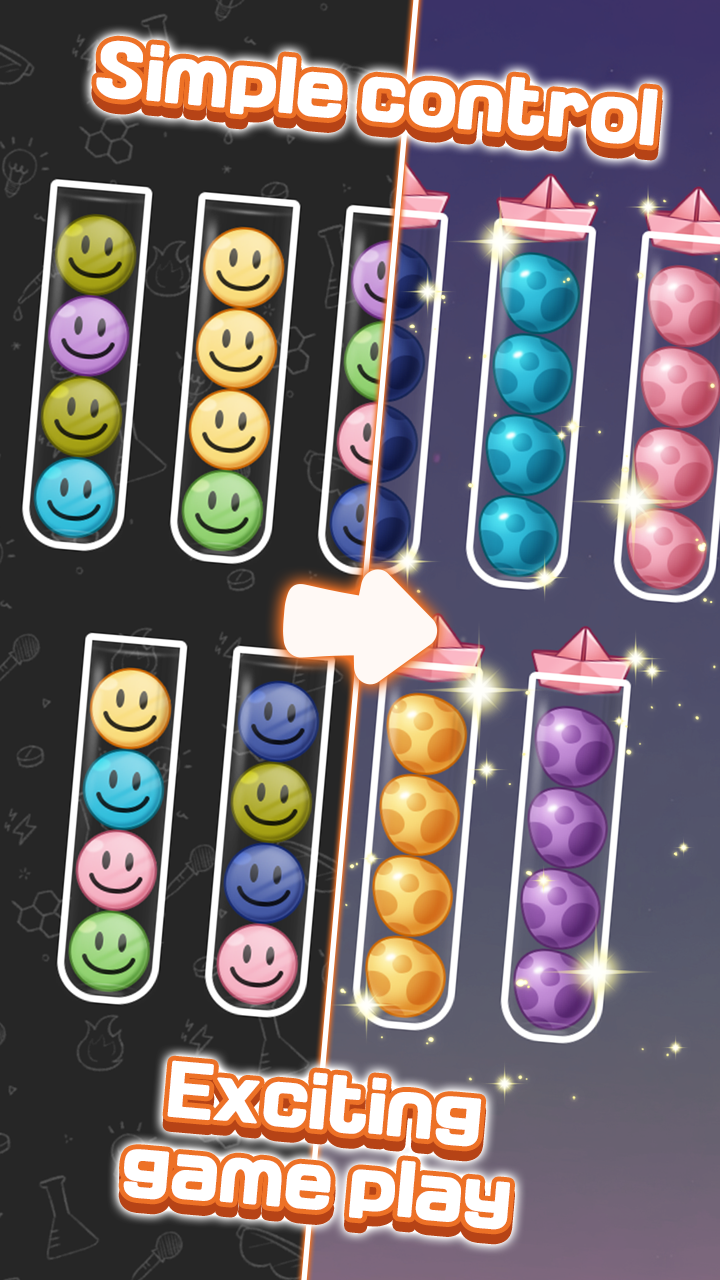 اسکرین شات 4 بازی Sorting Ball Quiz
