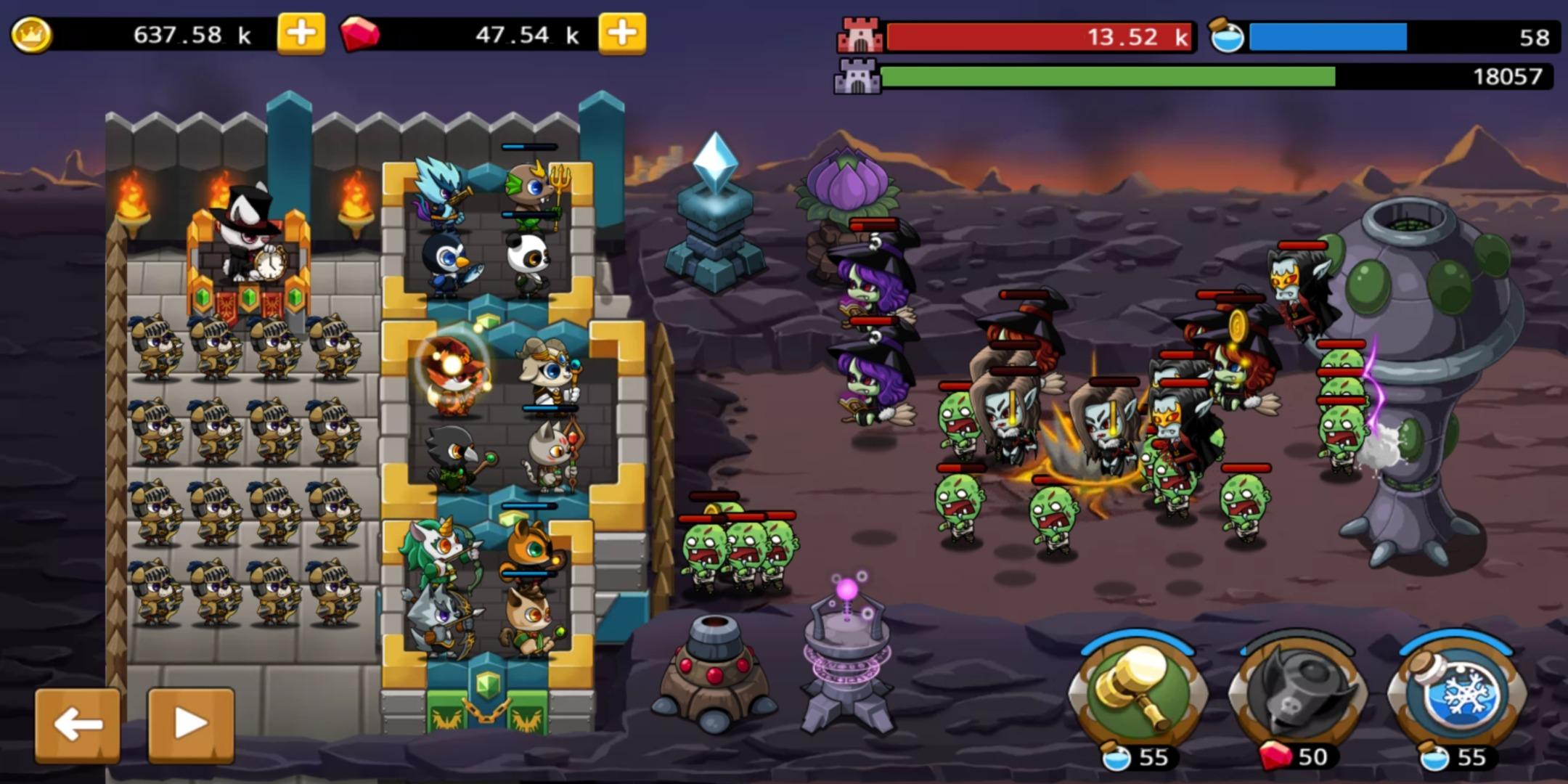 اسکرین شات 3 بازی Castle Defense King