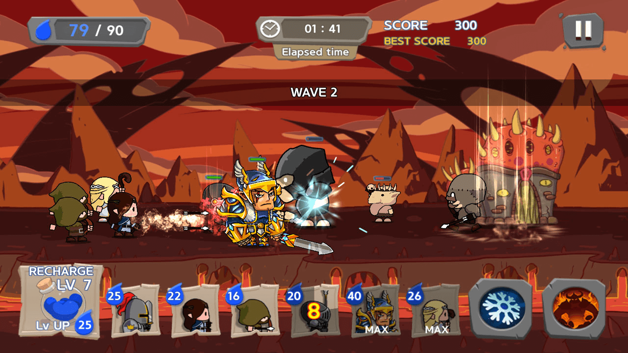 اسکرین شات بازی Royal Defense King 4
