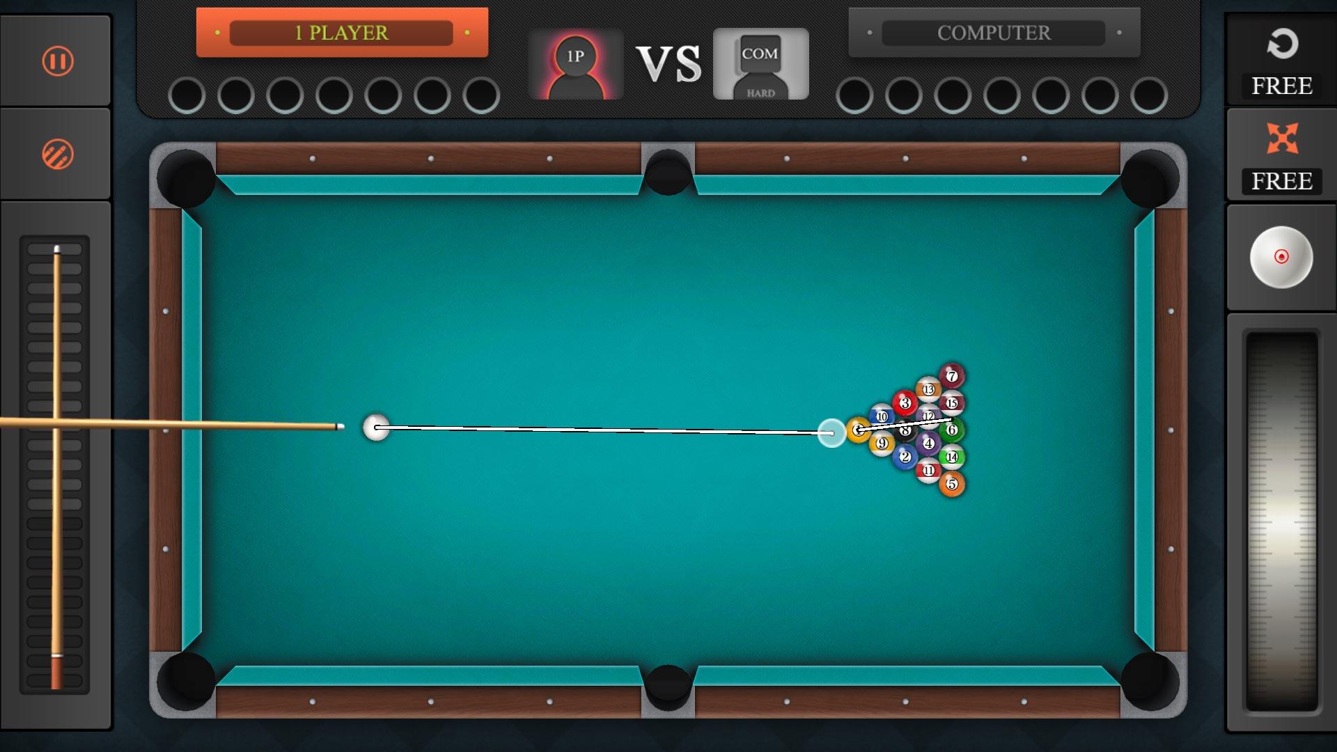 اسکرین شات 1 بازی Pool Billiard Championship