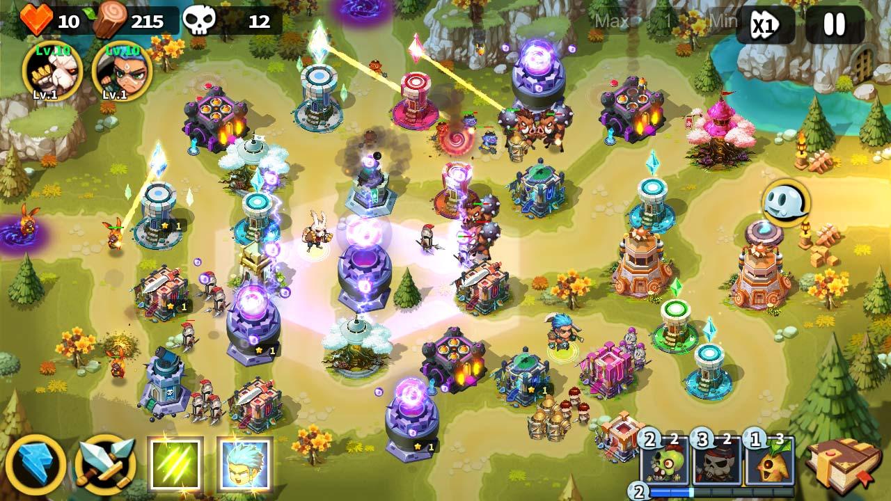 اسکرین شات 3 بازی Hero Defense King : TD