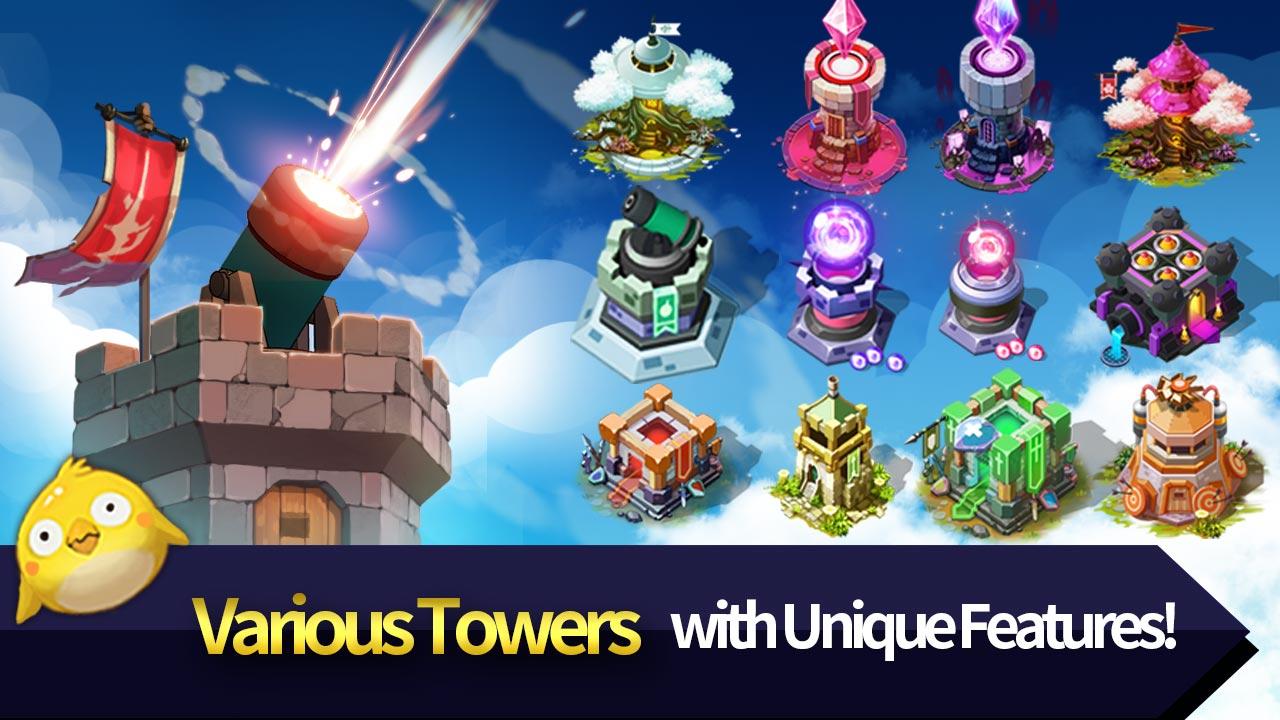 اسکرین شات 1 بازی Hero Defense King : TD
