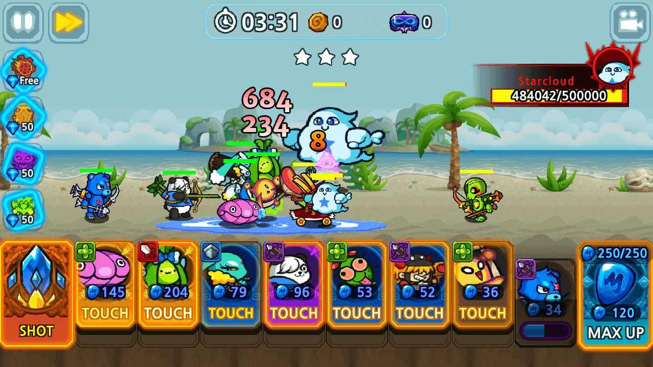 اسکرین شات 1 بازی Monster Defense King