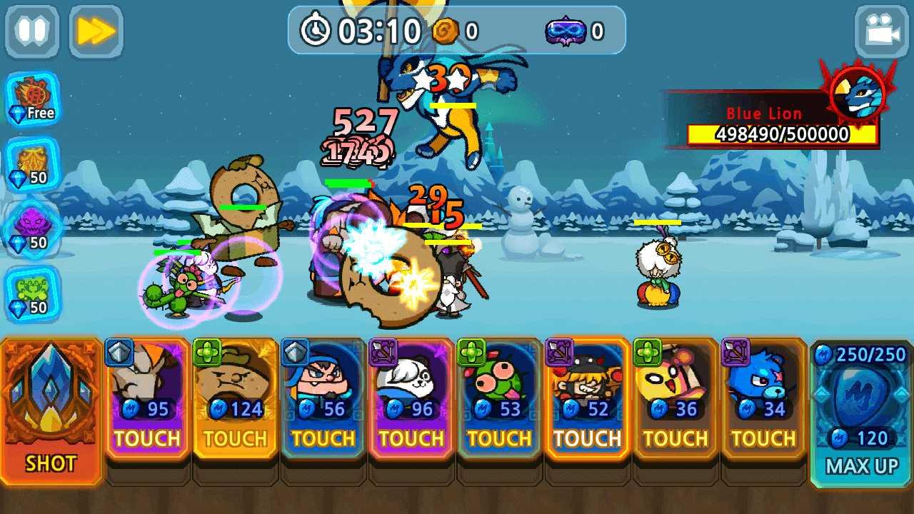 اسکرین شات 2 بازی Monster Defense King