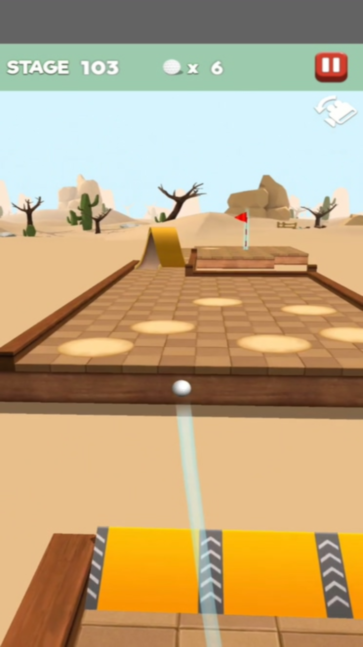 اسکرین شات 5 بازی Putting Golf King