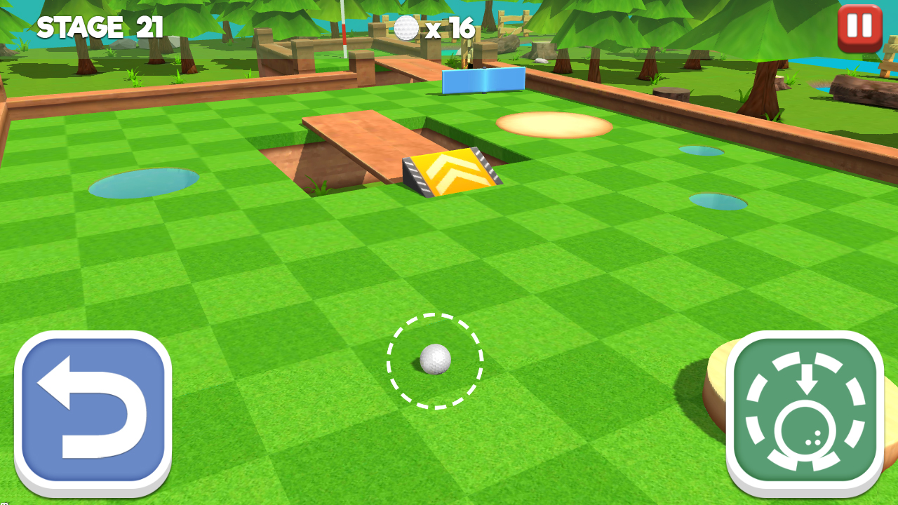 اسکرین شات 1 بازی Putting Golf King