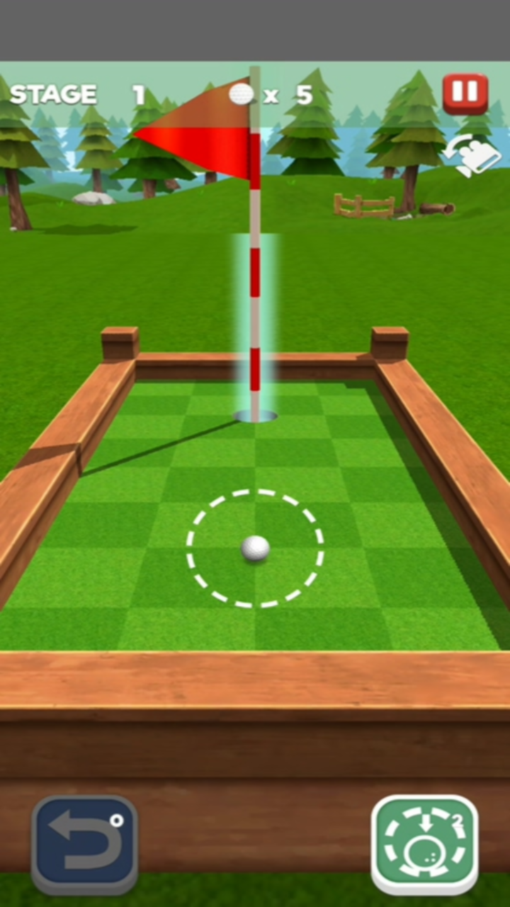 اسکرین شات 4 بازی Putting Golf King
