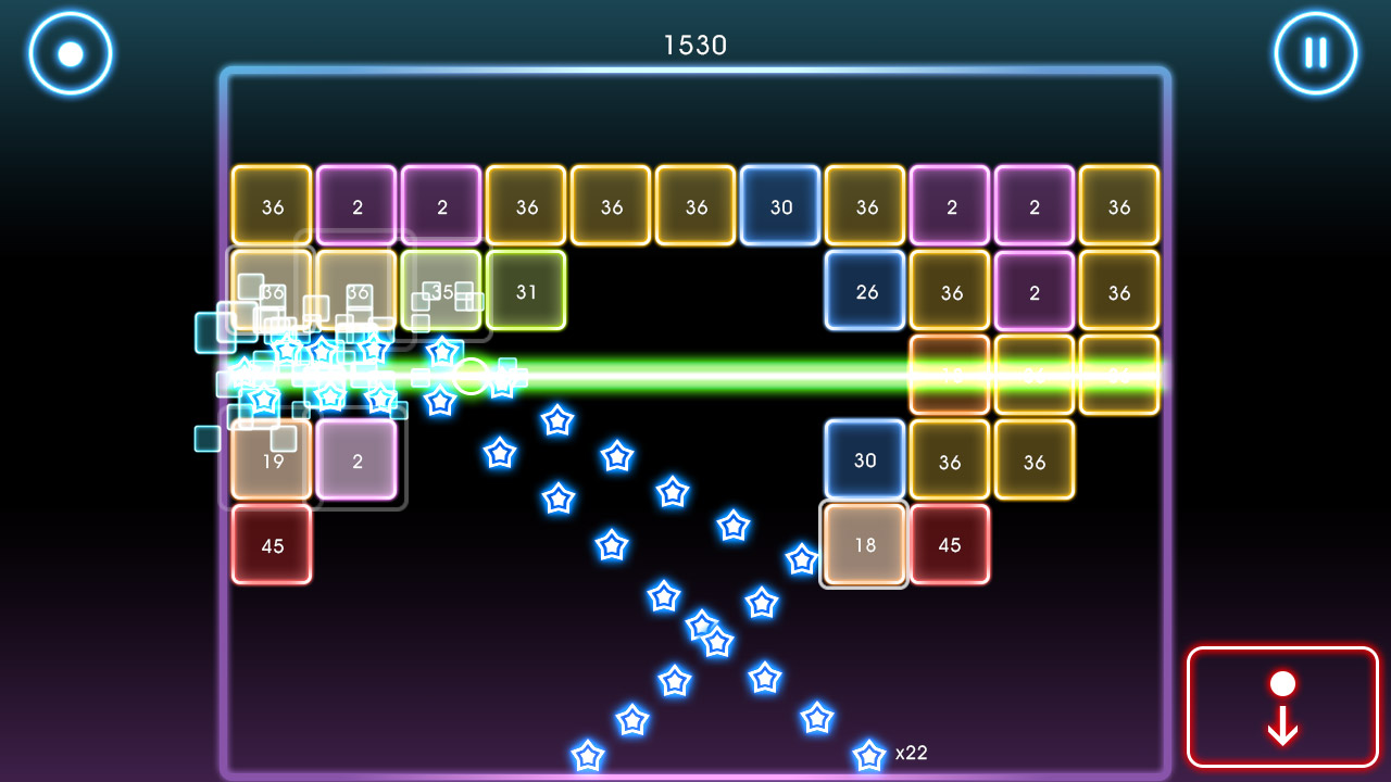 اسکرین شات 2 بازی Bricks Breaker Quest