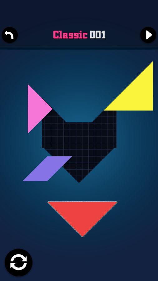 اسکرین شات 4 بازی Tangram King