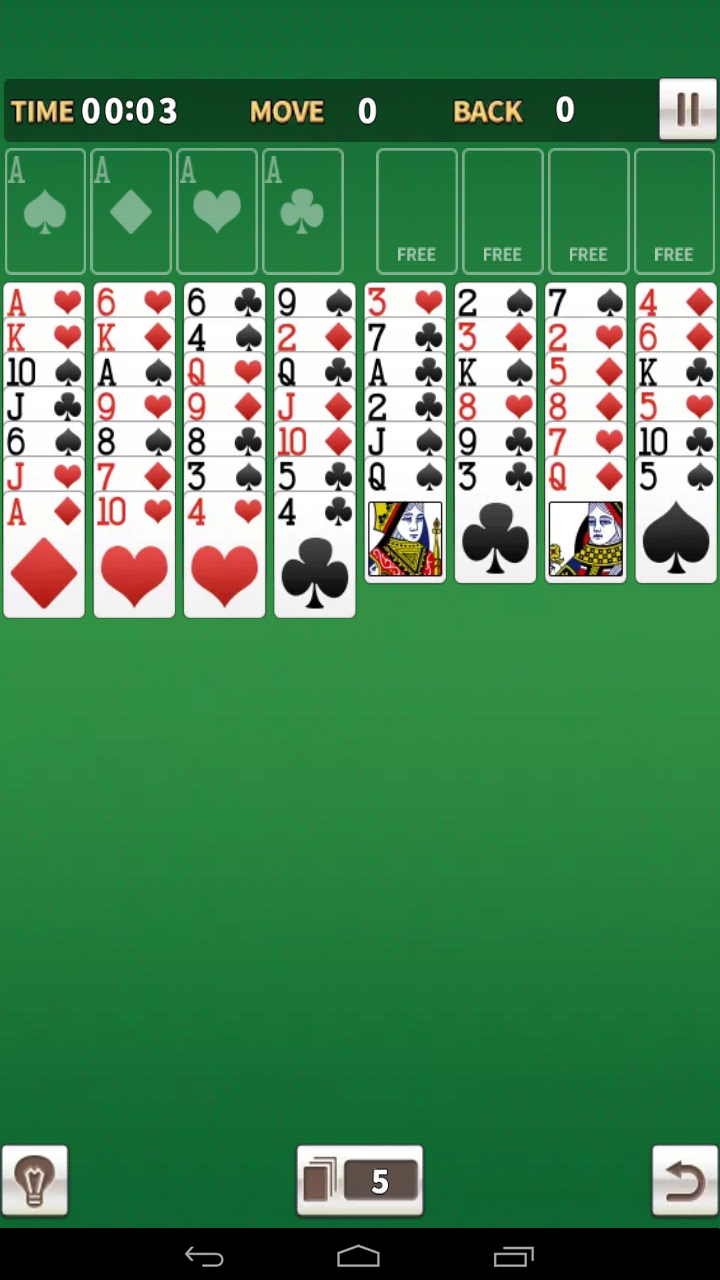 اسکرین شات 5 بازی World Solitaire