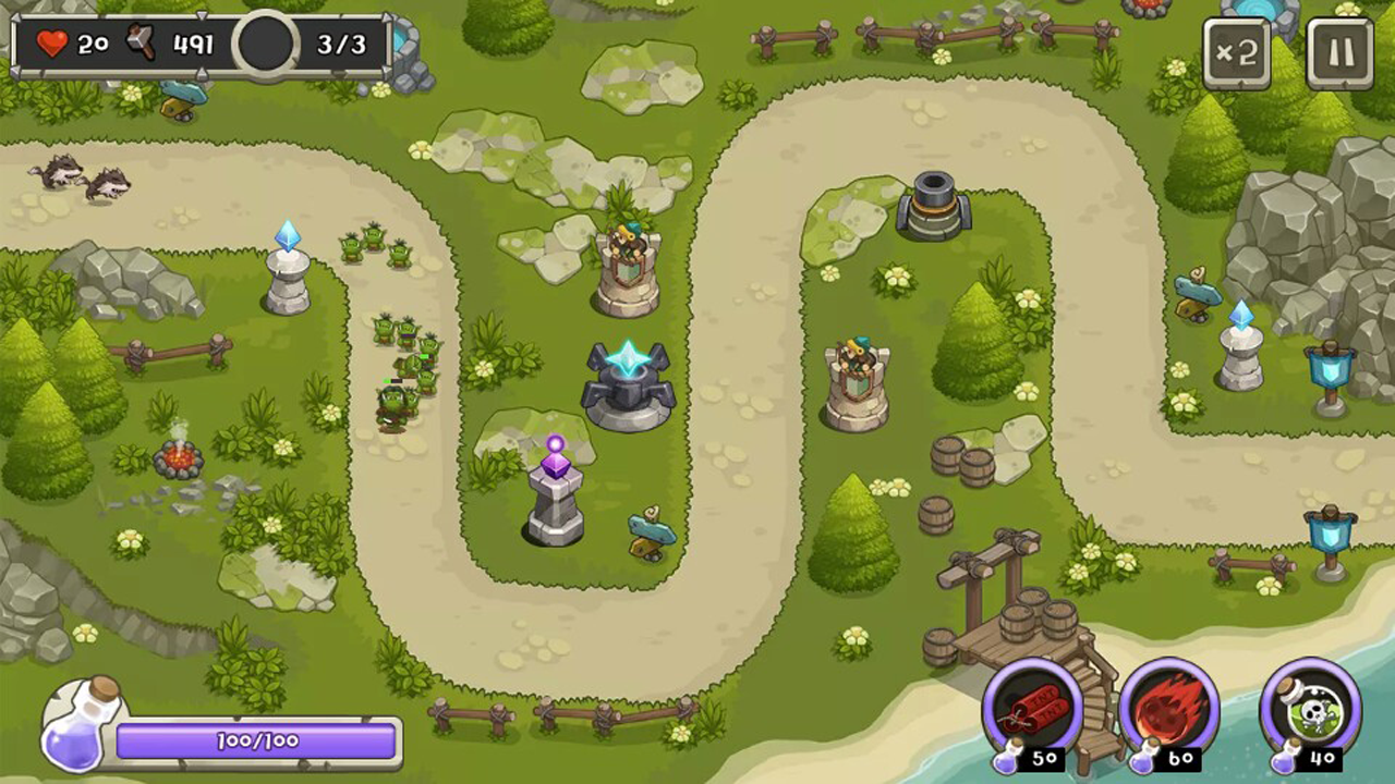 اسکرین شات 2 بازی Tower Defense King