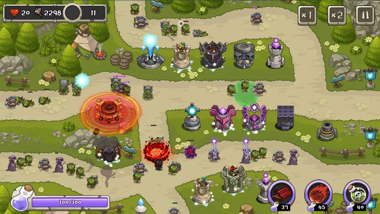 اسکرین شات 1 بازی Tower Defense King