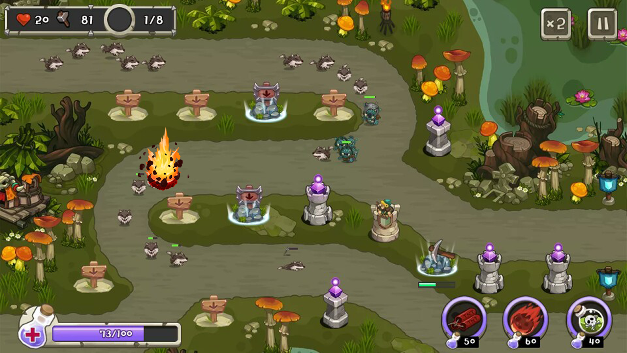 اسکرین شات 4 بازی Tower Defense King