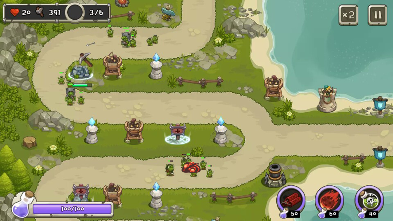 اسکرین شات 3 بازی Tower Defense King