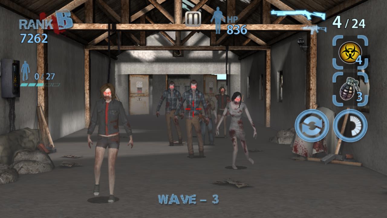 اسکرین شات 2 بازی Zombie Hunter King