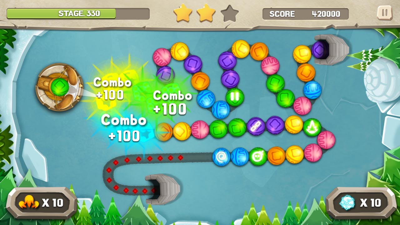 اسکرین شات 2 بازی Marble Mission