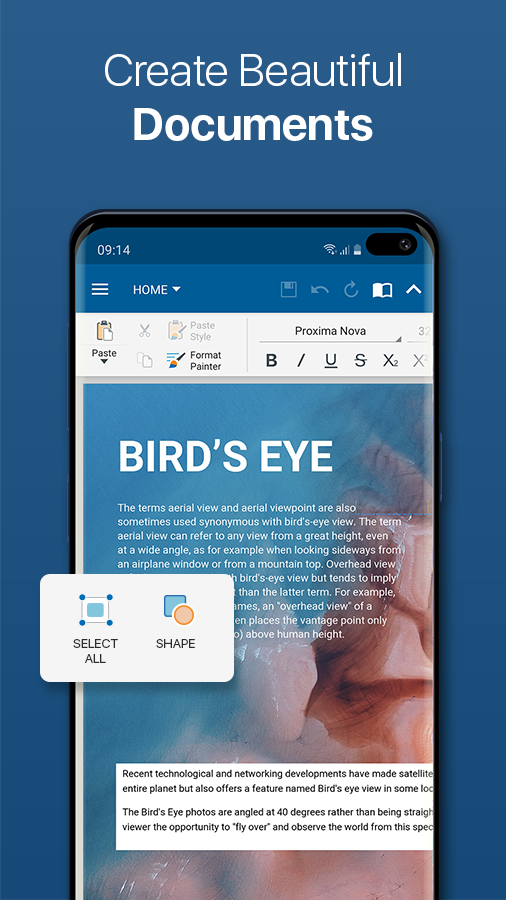اسکرین شات 1 برنامه OfficeSuite Pro + PDF (Trial)