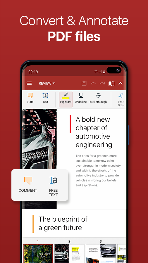 اسکرین شات 4 برنامه OfficeSuite Pro + PDF (Trial)