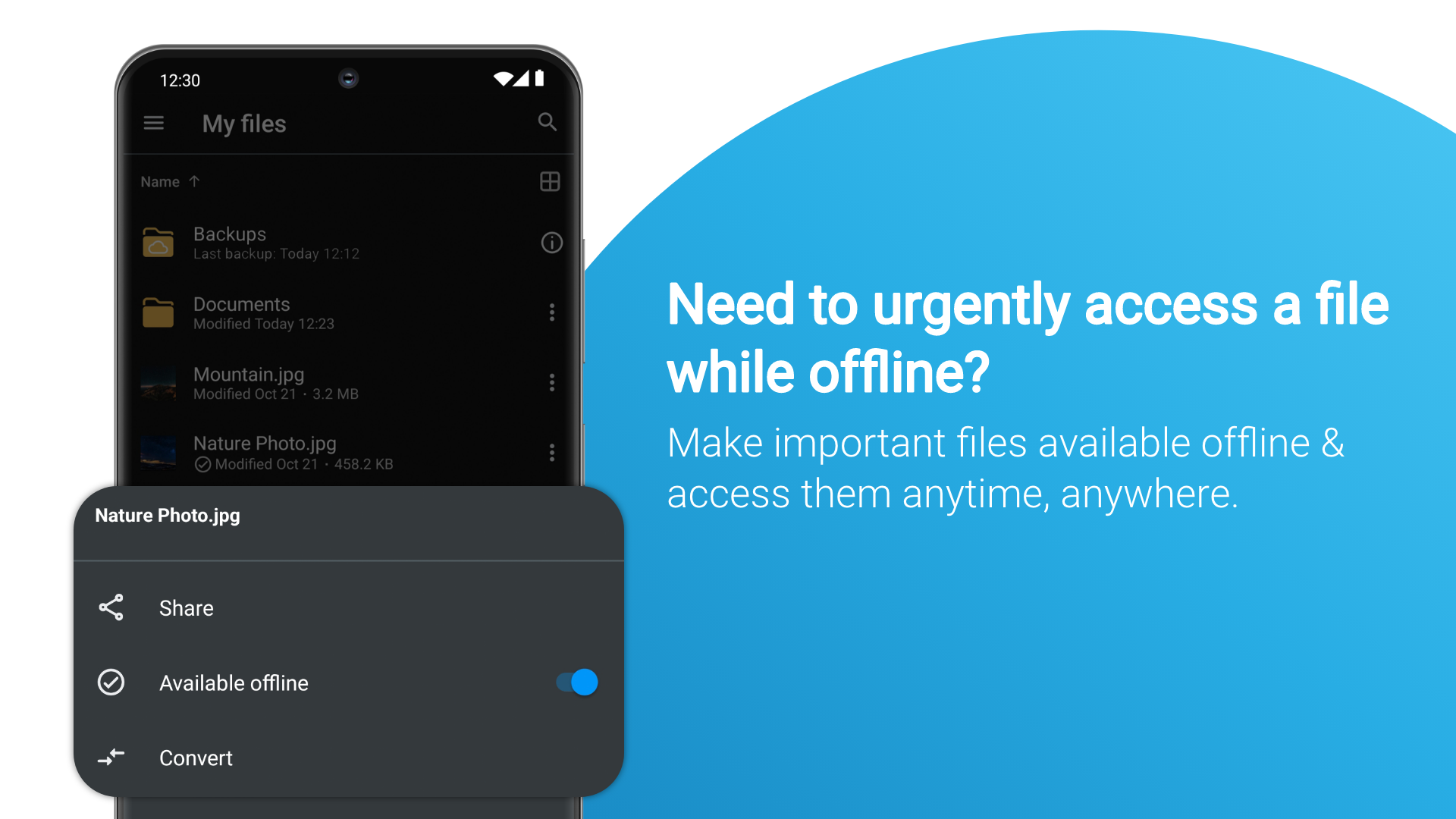 اسکرین شات 4 برنامه MobiDrive Cloud Storage & Sync