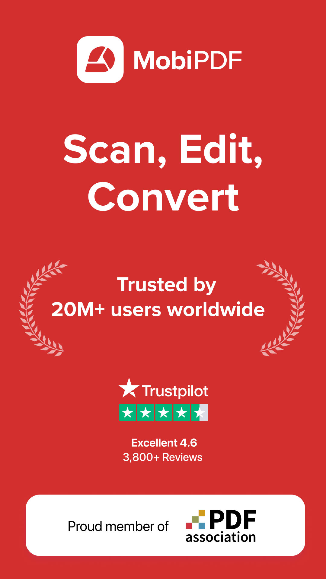 اسکرین شات 1 برنامه MobiPDF: PDF Editor & Scanner