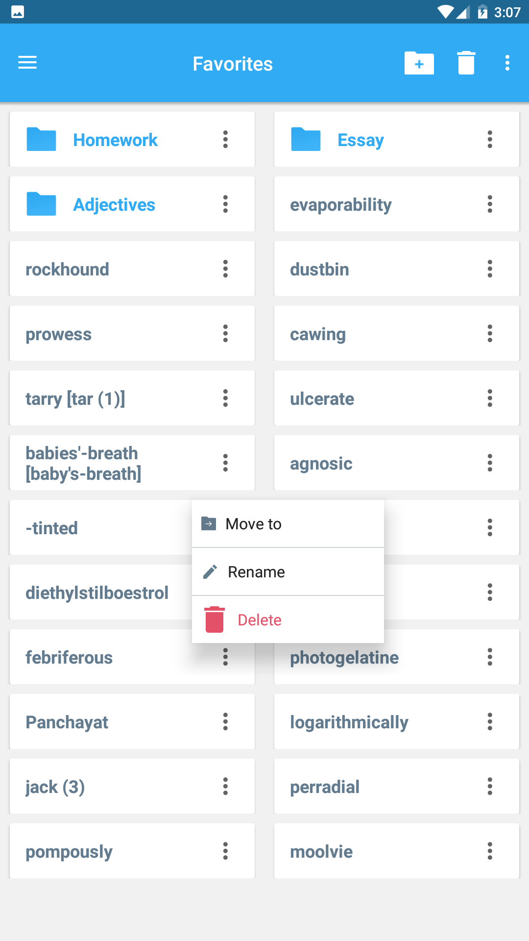 اسکرین شات 6 برنامه Collins English Dictionary Pro
