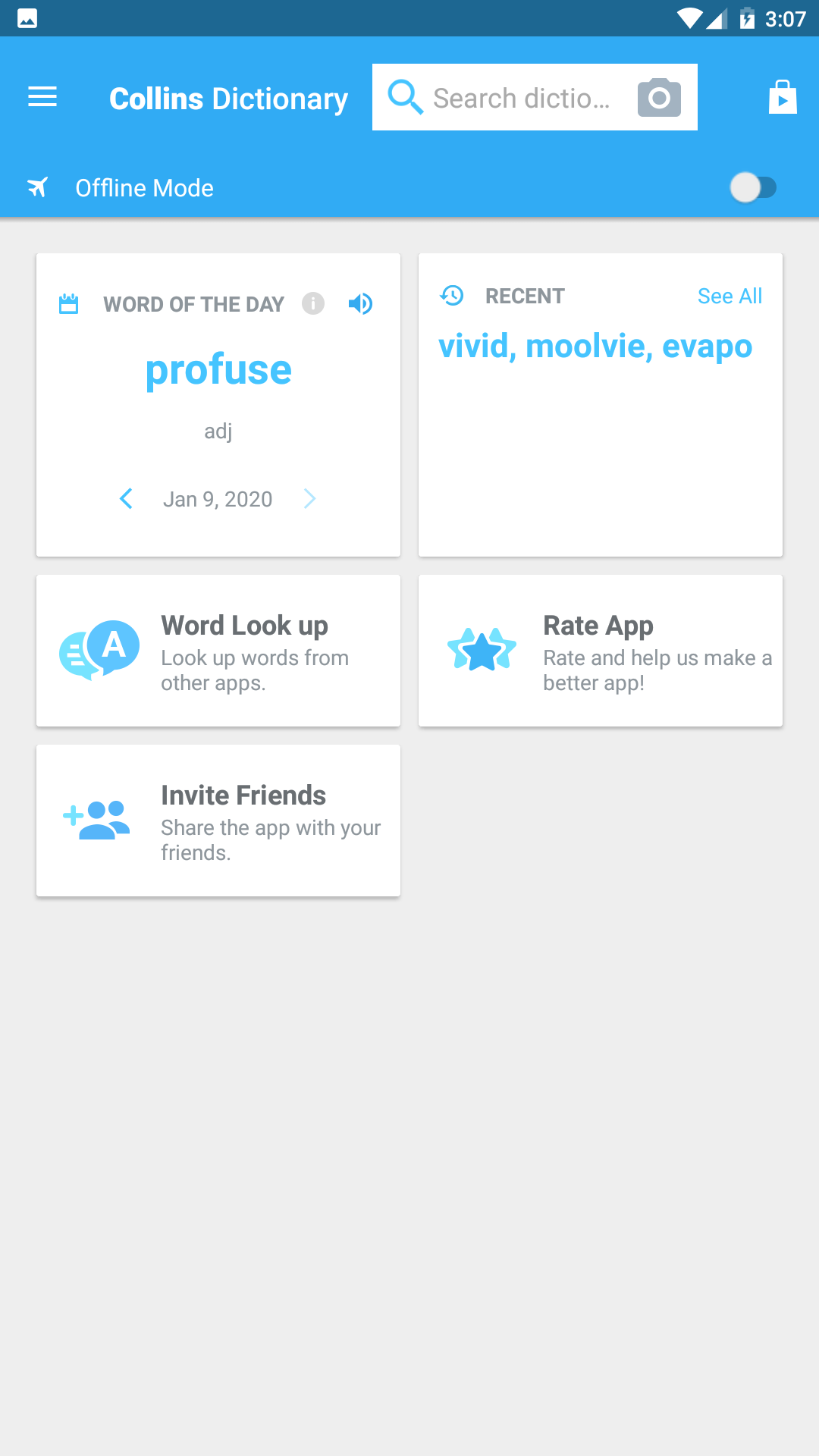 اسکرین شات 7 برنامه Collins English Dictionary Pro