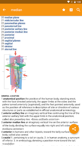 اسکرین شات 2 برنامه Dorland's Gray's Pocket Atlas of Anatomy