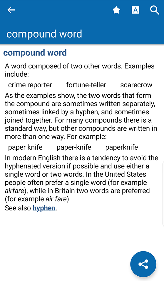 اسکرین شات 1 برنامه Oxford Grammar and Punctuation