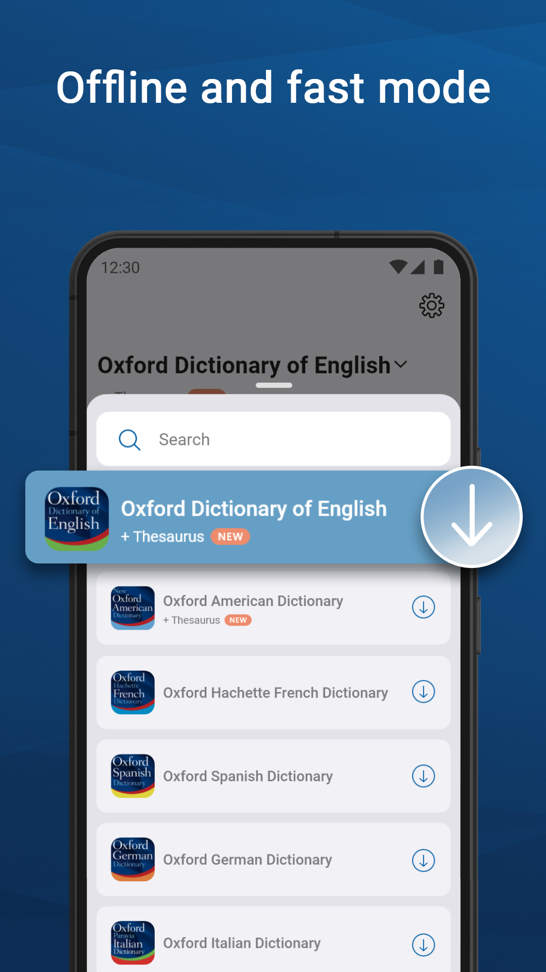 اسکرین شات 5 برنامه Oxford Dictionary