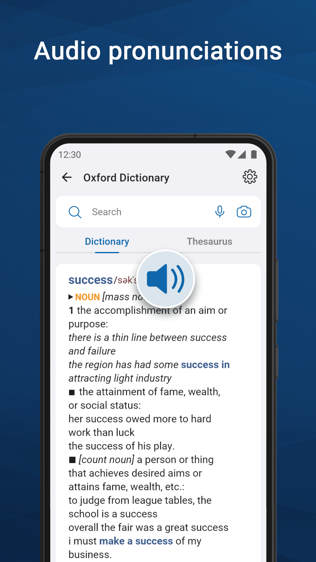 اسکرین شات 4 برنامه Oxford Dictionary
