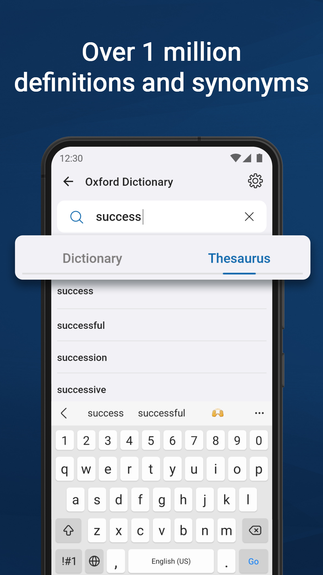 اسکرین شات 3 برنامه Oxford Dictionary