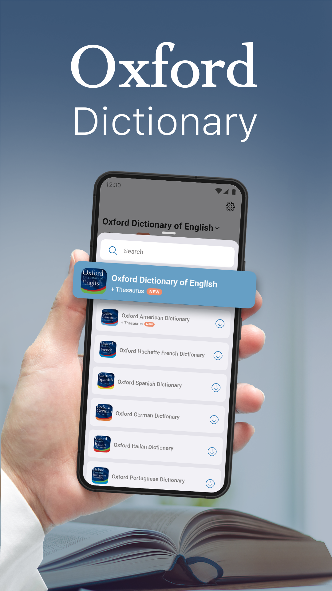 اسکرین شات 1 برنامه Oxford Dictionary