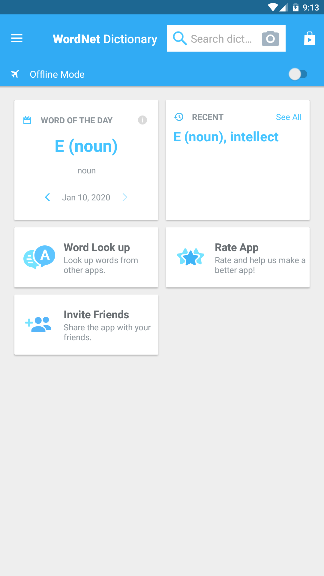 اسکرین شات 6 برنامه English Dictionary & Thesaurus